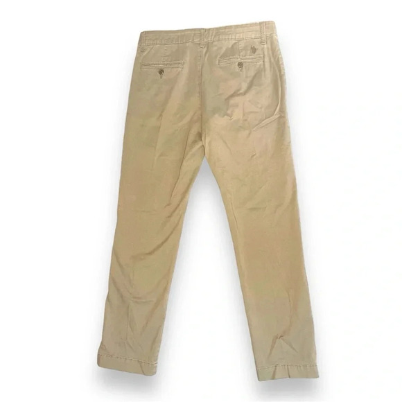 U.S. Polo Assn. Men’s Beige Khaki Pants, W34 L30 - Slim Fit, Embroidered Logo - Picture 8 of 10